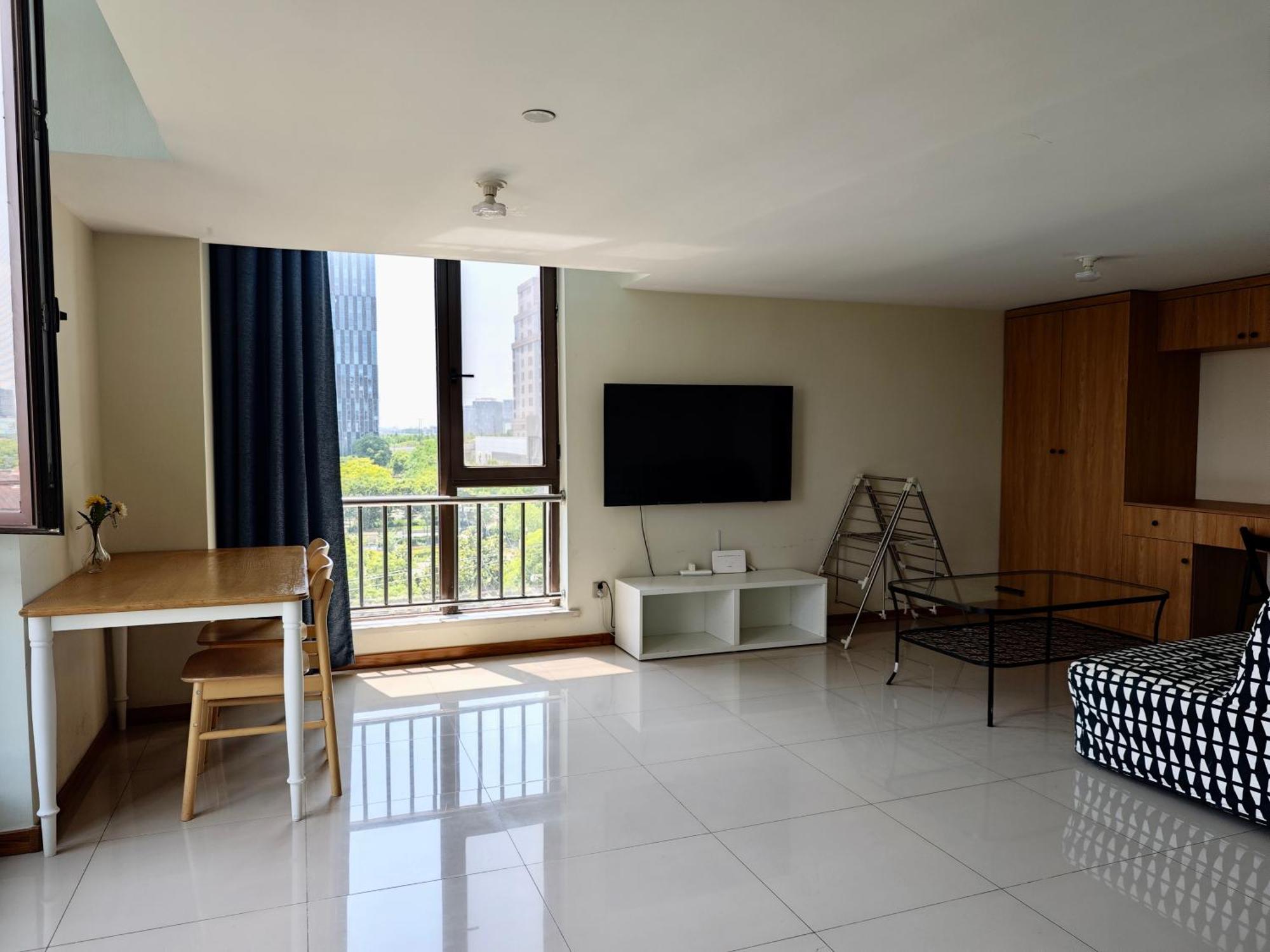 Inestin Shanghai Apt Waigaoqiao Buitenkant foto