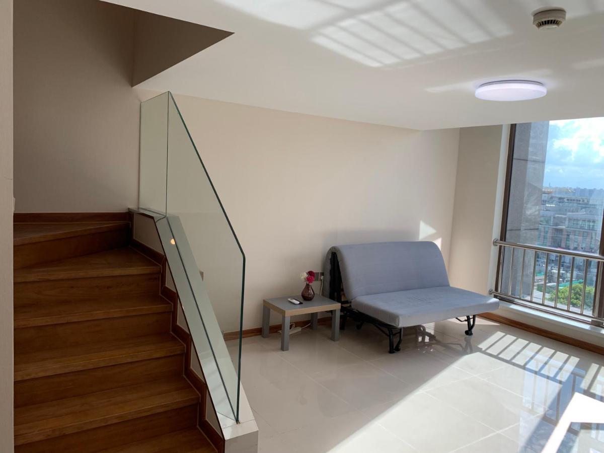 Inestin Shanghai Apt Waigaoqiao Buitenkant foto